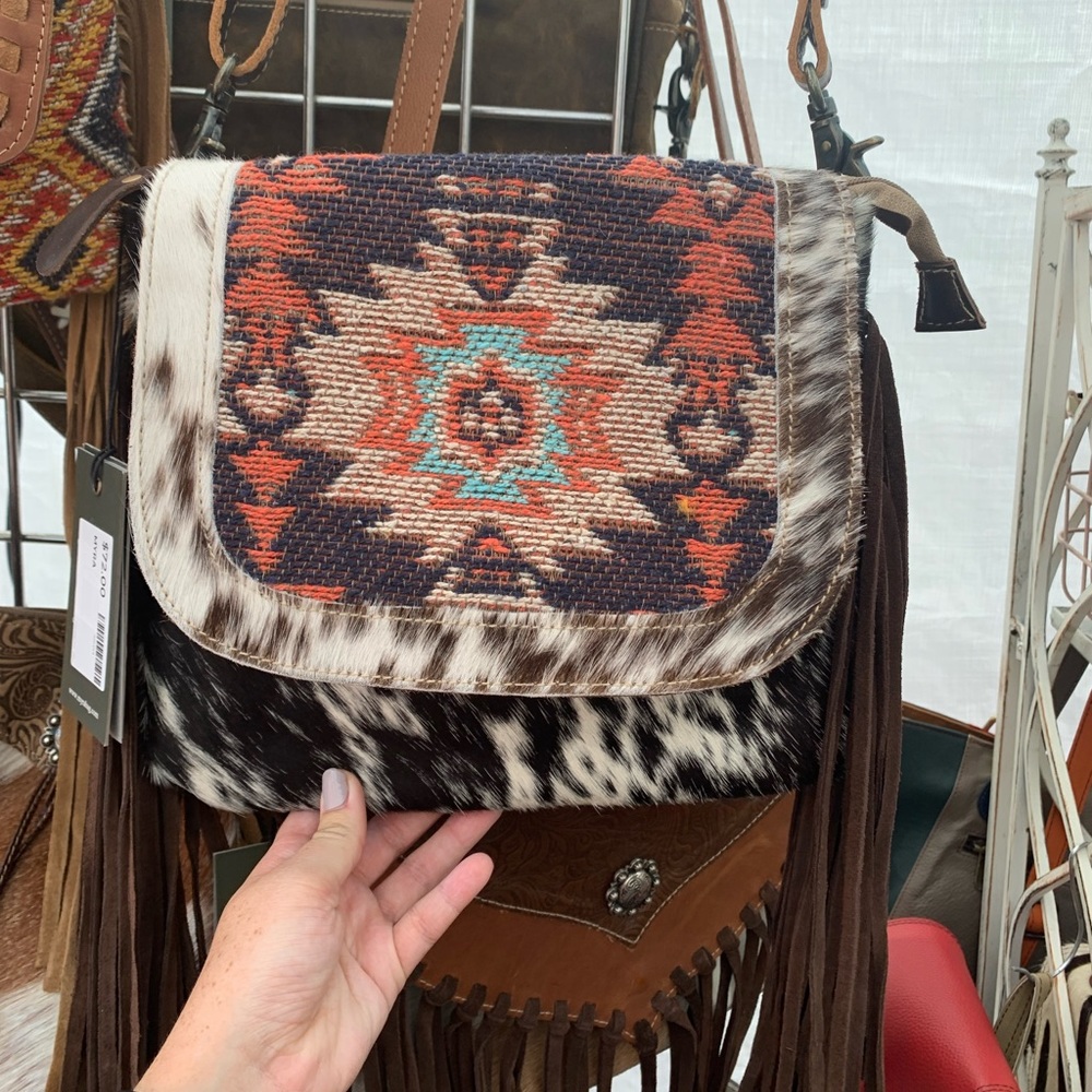 ISO Myra bag. Has fringe on sides too